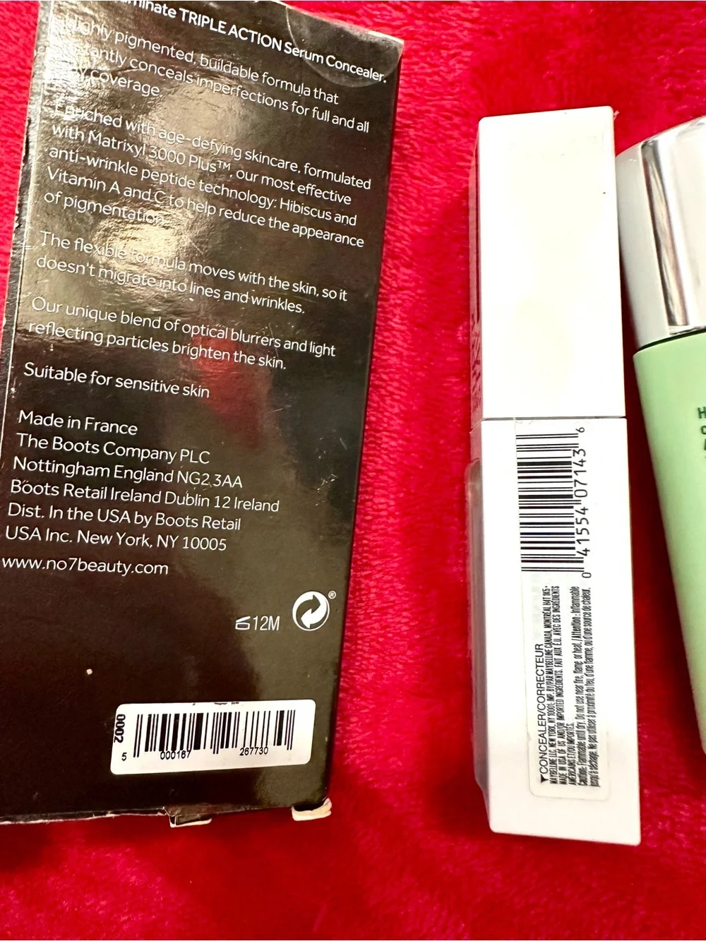 Lot of Cosmetics Clinique Redness Solution&Beyond Perfecting,Maybelline Fresh